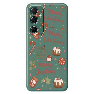 For Samsung Galaxy A23 5G / 4G B Series Minimalist TPU Creative Painted Phone Case(Green A0997)