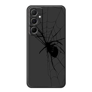 For Samsung Galaxy A34 5G B Series Minimalist TPU Creative Painted Phone Case(Black A1001)