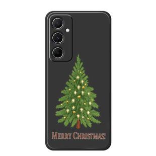 For Samsung Galaxy A13 5G B Series Minimalist TPU Creative Painted Phone Case(Black A0991)
