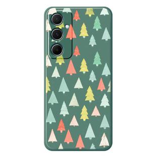 For Samsung Galaxy A13 5G B Series Minimalist TPU Creative Painted Phone Case(Green A0998)