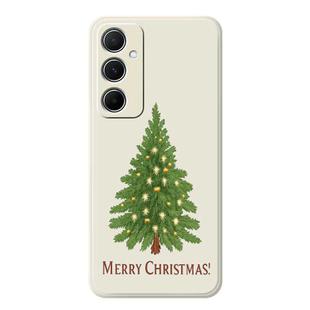 For Samsung Galaxy A31 B Series Minimalist TPU Creative Painted Phone Case(White A0991)