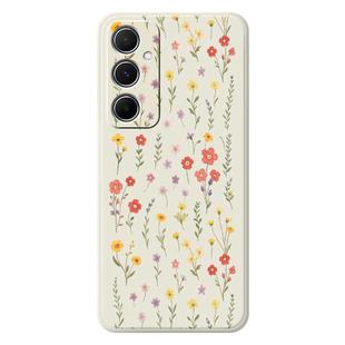 For Samsung Galaxy A06 5G / 4G G Series Minimalist TPU Creative Painted Phone Case(White A1112)