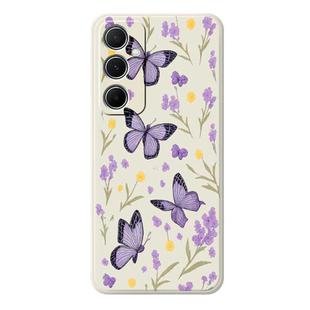For Samsung Galaxy A16 4G / 5G E Series Minimalist TPU Creative Painted Phone Case(White A1061)