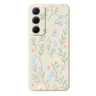 For Samsung Galaxy A32 5G D Series Minimalist TPU Creative Painted Phone Case(White A1060)