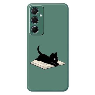 For Samsung Galaxy A13 5G C Series Minimalist TPU Creative Painted Phone Case(Green A1013)