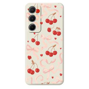 For Samsung Galaxy A13 5G C Series Minimalist TPU Creative Painted Phone Case(White A1034)