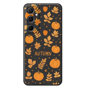 For Samsung Galaxy A32 4G C Series Minimalist TPU Creative Painted Phone Case(Black A1032)