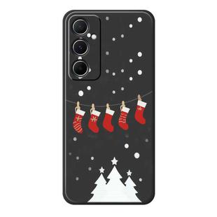 For iPhone 13 Pro Max A Series Minimalist TPU Creative Painted Phone Case(Black A0942)