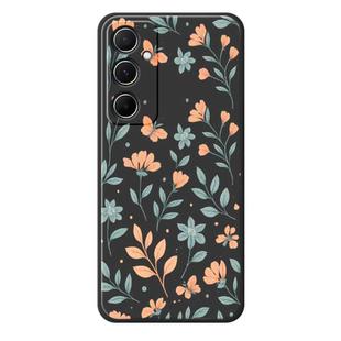 For iPhone X / XS D Series Minimalist TPU Creative Painted Phone Case(Black A1059)