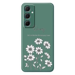 For iPhone 13 Pro Max E Series Minimalist TPU Creative Painted Phone Case(Green A1083)