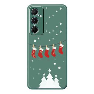 For Huawei P30 Lite A Series Minimalist TPU Creative Painted Phone Case(Green A0942)