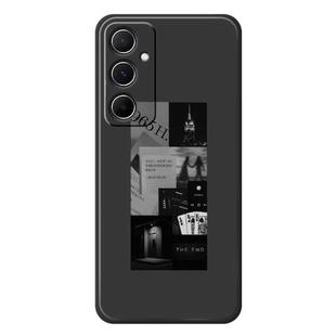 For Huawei P20 Lite 2019 / Nova 5i G Series Minimalist TPU Creative Painted Phone Case(Black A1110)