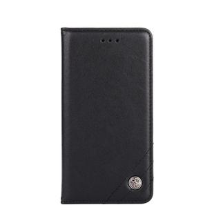 For Samsung Galaxy A51 5G Non-Magnetic Retro Texture Horizontal Flip Leather Case with Holder & Card Slots & Wallet(Black)