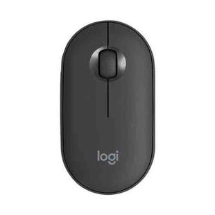 Logitech PEBBLE M350 1000DPI Ultra-Thin Dual-Mode Wireless Bluetooth Mouse(Black)