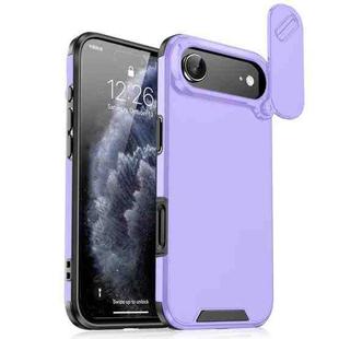 For iPhone 17 Air Sliding Camshield TPU + PC Phone Case(Purple)