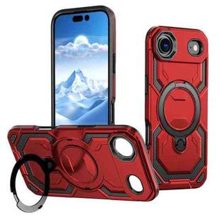 For iPhone 17 Air Cooling MagSafe Holder Phone Case(Red)