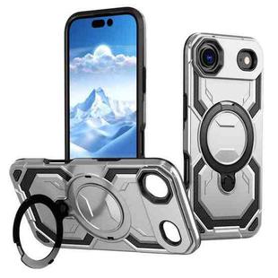 For iPhone 17 Air Cooling MagSafe Holder Phone Case(Grey)
