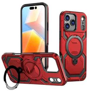 For iPhone 17 Pro Max Cooling MagSafe Holder Phone Case(Red)