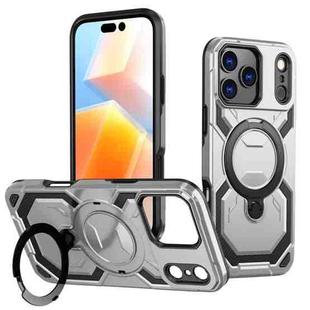 For iPhone 17 Pro Max Cooling MagSafe Holder Phone Case(Grey)