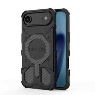 For iPhone 17 Air BIBERCAS Real Color Series MagSafe Shockproof Phone Case(Black)