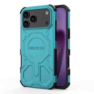 For iPhone 17 Pro Max BIBERCAS Real Color Series MagSafe Shockproof Phone Case(Green)