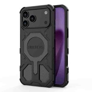 For iPhone 17 Pro Max BIBERCAS Real Color Series MagSafe Shockproof Phone Case(Black)