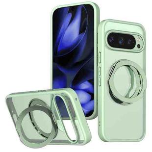 For Google Pixel 10 Pro XL kalebol MagSafe Metal Ring Holder Phone Case(Avocado Green)