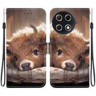 For Tecno Camon 30S / Camon 30S Pro Crystal Texture Colored Drawing Leather Phone Case(Calf)