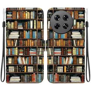 For Tecno Spark 20 Pro+ Crystal Texture Colored Drawing Leather Phone Case(Bookshelf)