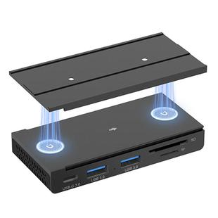 HST-2A1CTS 5 in 1 USB 3.0 Detachable Magnetic Docking Station(Black)
