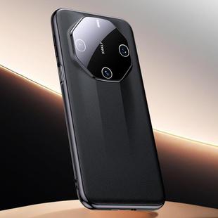 For Huawei Mate 60 RS Ultimate Skin Feel Leather Texture Cooling Phone Case(Black)