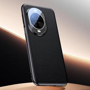 For Huawei nova 14 Pro Skin Feel Leather Texture Cooling Phone Case(Black)