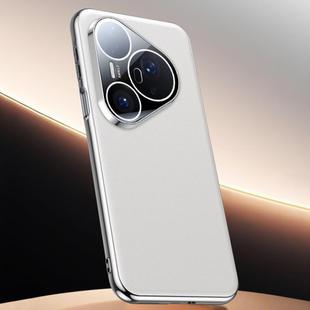 For Huawei Pura 80 Pro 5G Skin Feel Leather Texture Cooling Phone Case(White)