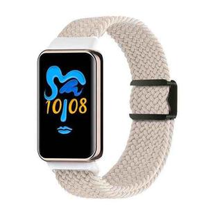 For Honor Band 10 / 9 xDfind Magnetic Buckle Nylon Braid Watch Band(Starlight)