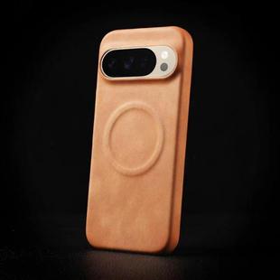 For Google Pixel 10 Pro XL Skin Feel Sheepskin MagSafe Magnetic Phone Case(Yellow)