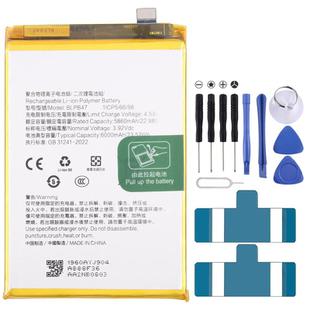 For Realme C75 BLPB47 6000mAh Battery Replacement
