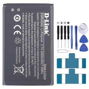 For D-Link BM600 DWRr600b DWRr600b 2000mAh Battery Replacement