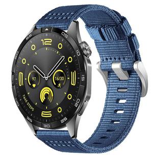 22mm xDfind Two-section Nylon Watch Band(Blue)
