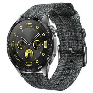 22mm xDfind Nylon Canvas Watch Band(Dark Grey)