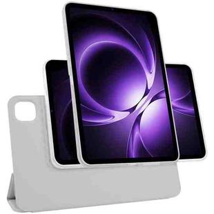 For Xiaomi Redmi K Pad 8.8 2025 Trifold Magnetic Split Acrylic Leather Tablet Case(Grey)