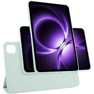 For Xiaomi Redmi K Pad 8.8 2025 Trifold Magnetic Split Acrylic Leather Tablet Case(Baby Green)