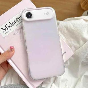For iPhone Air Large Camera Frame Vibrant Jelly Color TPU + IMD Phone Case(Purple)