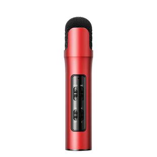 Lebo P1 Karaoke Microphone Audio Home Bluetooth Wireless Microphone(Red)