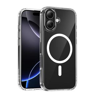 For iPhone 17 hoco MagSafe Magnetic Series Airbag Shockproof Phone Case(Transparent)