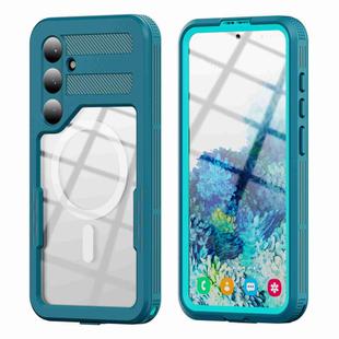 For Samsung Galaxy S24+ 5G RedPepper IP68 Waterproof Triple-proof MagSafe Phone Case(Blue)