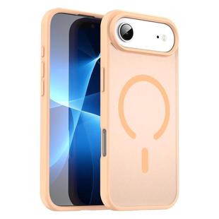 For iPhone 17 Air Fanying Series PC Hybrid TPU Translucent Frosted MagSafe Phone Case(Rouge Powder)