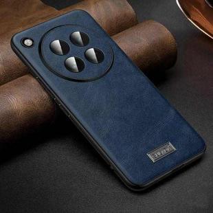For OPPO Find X8s SULADA Shockproof TPU Hybrid Handmade Leather Phone Case(Blue)