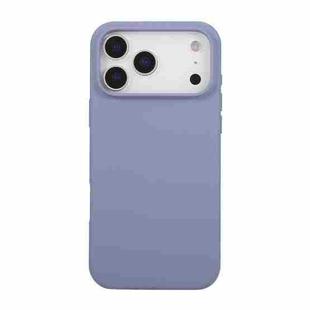 For iPhone 17 Pro Max Liquid Silicone Phone Case(Grass Grey)