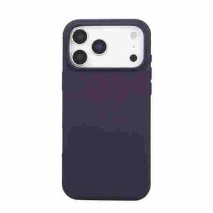 For iPhone 17 Pro Max Liquid Silicone Phone Case(Berry Purple)