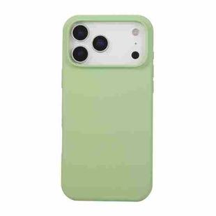For iPhone 17 Pro Liquid Silicone Phone Case(Matcha Green)